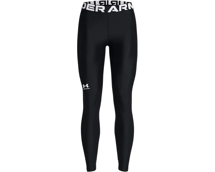 Леггинсы Under Armour HeatGear Authentics с эластичным поясом и 4-сторонним растяжением