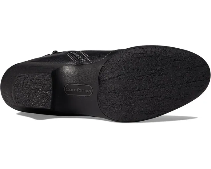 Ботинки Comfortiva Briane на молнии с миндалевидным носком и квадратным каблуком