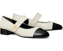 Туфли Tory Burch Cap-Toe Mary Jane Heel Ballet 25mm с контрастным носком