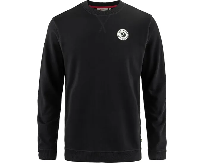 Свитер Fjällräven 1960 Logo Badge с вышитым логотипом и ребристыми манжетами