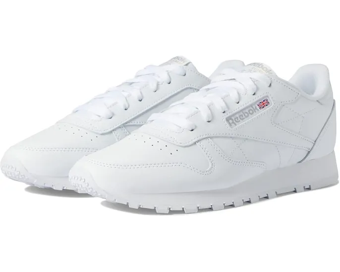 Кроссовки Reebok Lifestyle Classic Leather из кожи с резиновой подошвой