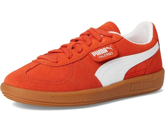 Кроссовки PUMA Kids Palermo для детей старшего возраста с кожаным верхом