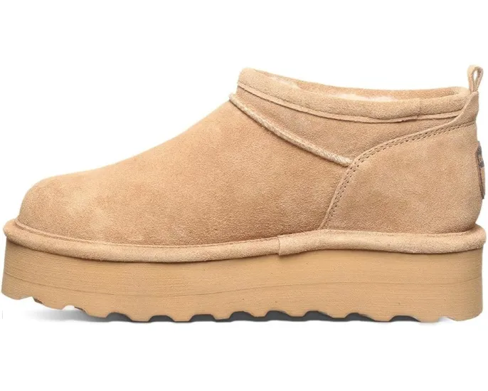 Сапоги Retro Super Shorty Bearpaw на платформе с овечьей шерстью