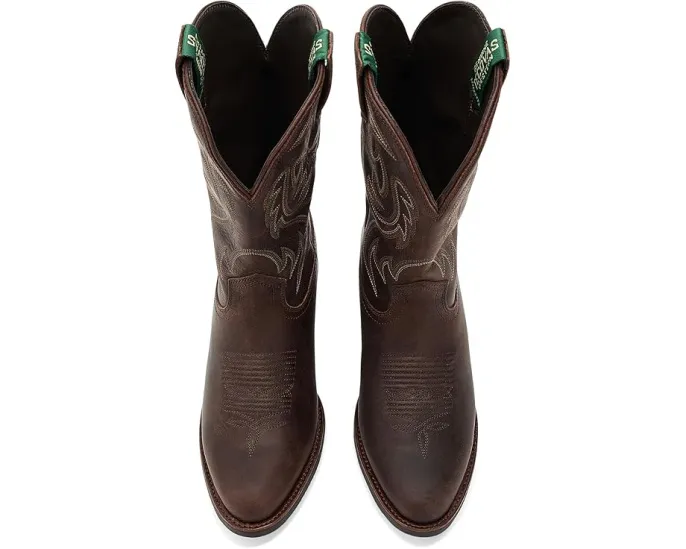 Ковбойские сапоги Tecovas The Buck из кожи с каблуком