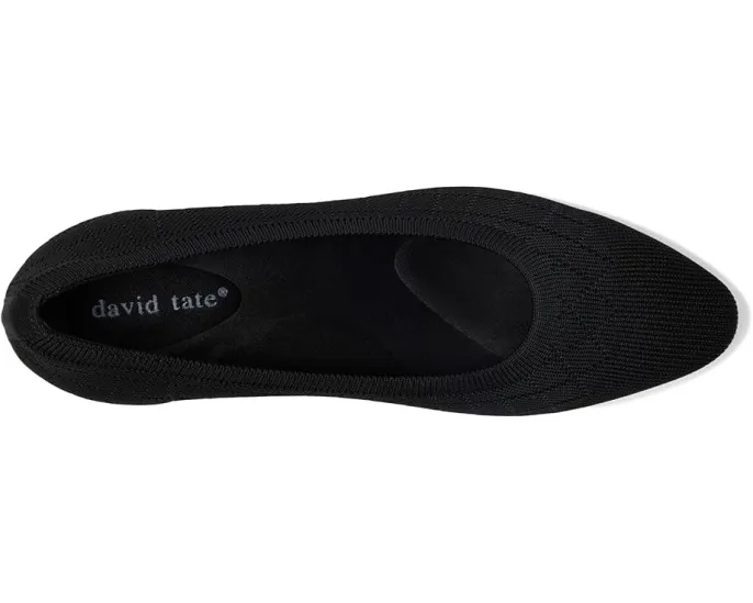 Туфли-лодочки Carla от David Tate с стеганым верхом и квадратным каблуком