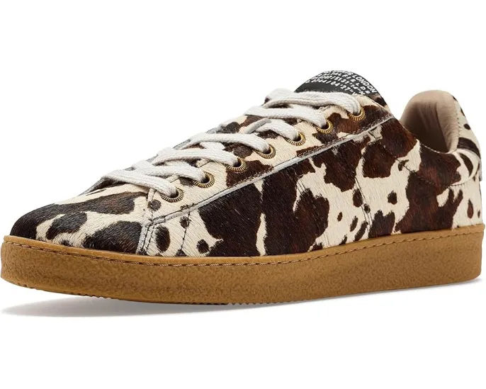 Кроссовки AllSaints Leon из глянцевой кожи с круглым носком