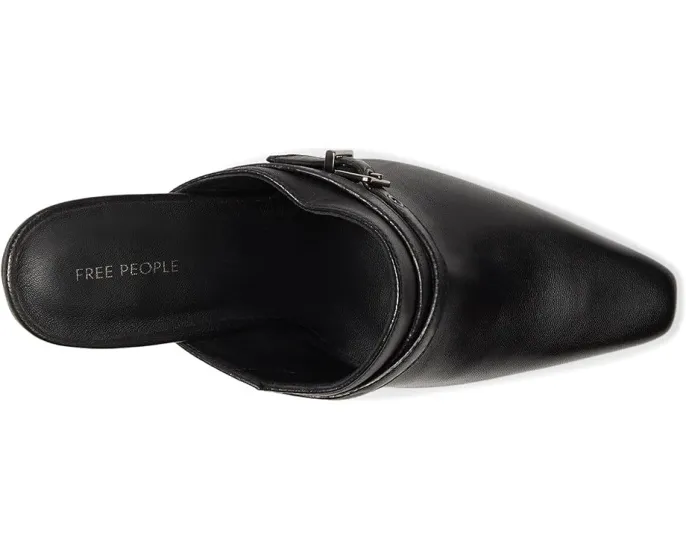 Туфли Free People Date Night на каблуке с удлиненным носком и кожаной подкладкой