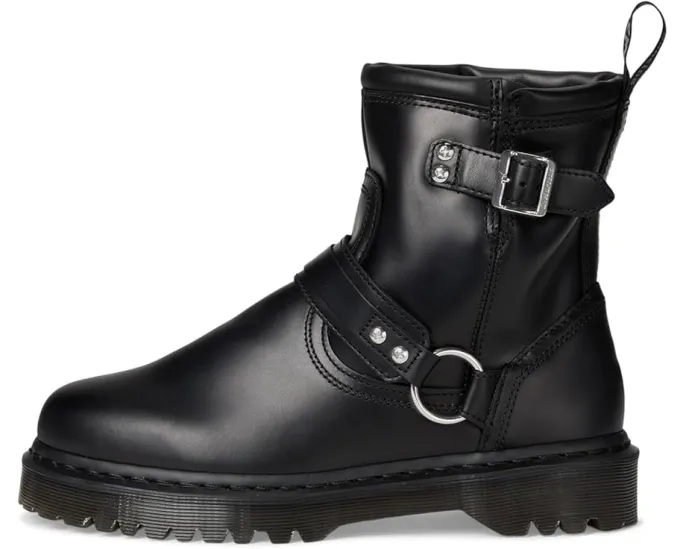 Ботинки Dr. Martens Anistone Harness в байкерском стиле