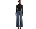 Джинсы Paige Sasha 32" With Reverse Seamed Beltloops In Queen с широким клешем