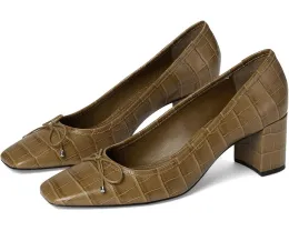 Туфли Schutz Arissa на устойчивом каблуке с квадратным носком и бантом