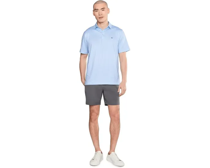 Шорты Vineyard Vines On The Go длиной 7 дюймов (17.78 см) с отводом влаги