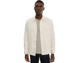 Куртка Vince Chore из стрейч-льна с накладными карманами