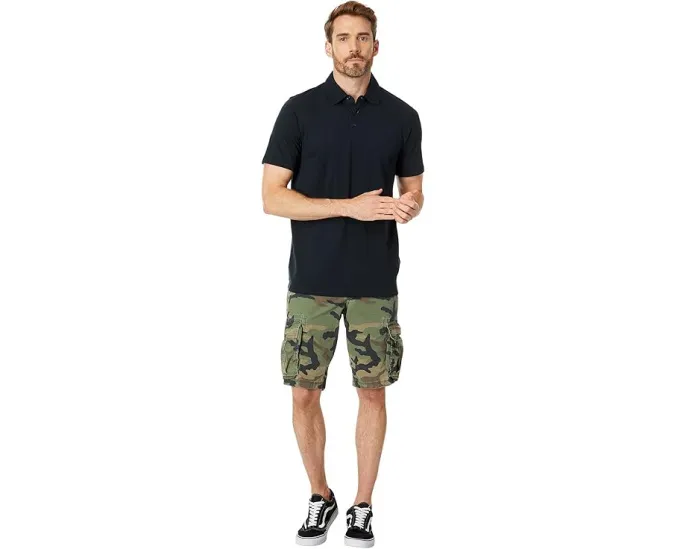 Поло Volcom Wowzer Polo из мягкого хлопка с вышитым логотипом