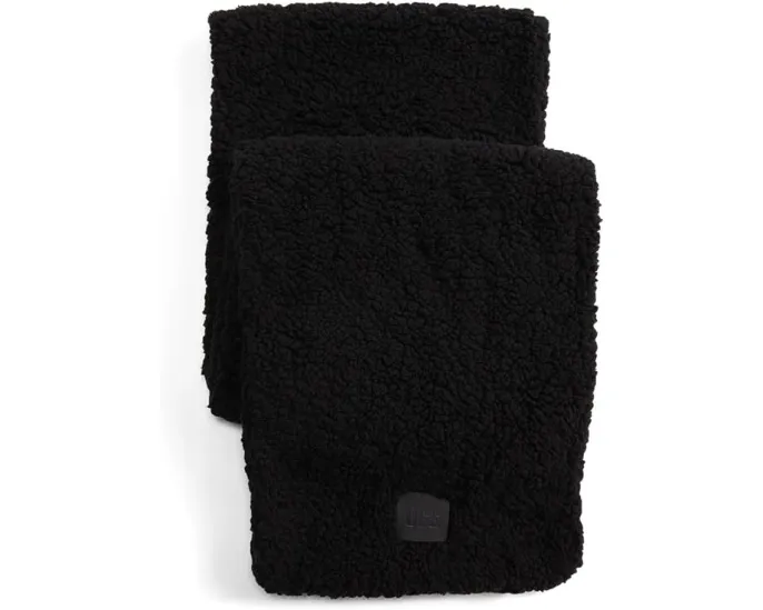 Бренд UGG Шерпа Оверсайз Шарф Черный