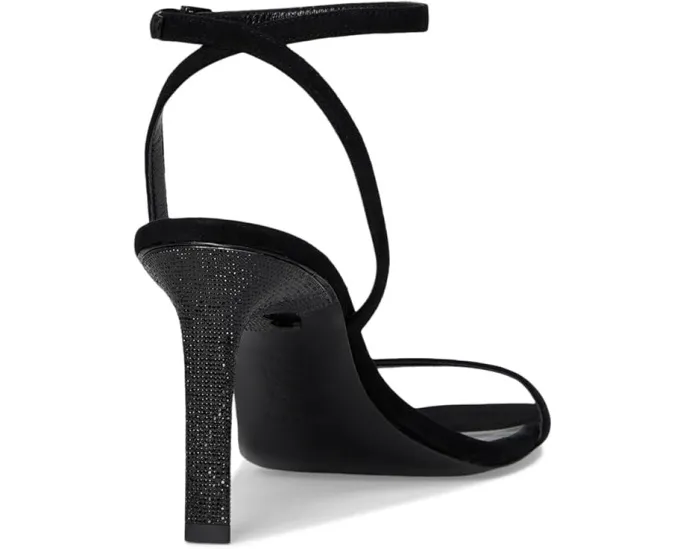 Босоножки Tory Burch на каблуке 90 мм с паве-деталью