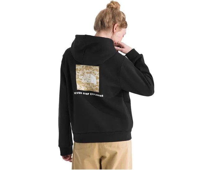 Худи Pebble Path с капюшоном и принтом на спине