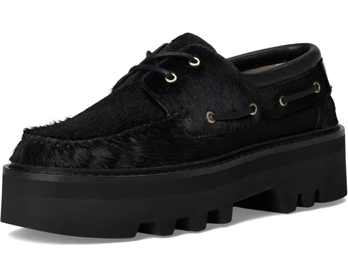 AllSaints Aastha лоферы на платформе с меховым верхом