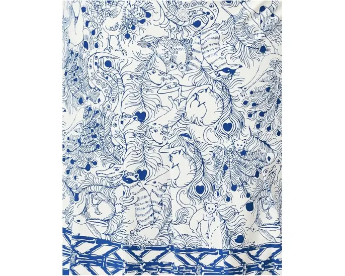 Скорт с защитой UPF 50+ Lilly Pulitzer Caleta из ткани Luxleti с плиссировкой