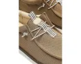 Кроссовки Wally Mesh Neutrals от Hey Dude текстильные с удобной шнуровкой
