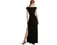 Вечернее платье Jersey off-the-shoulder Lauren Ralph Lauren с поясом