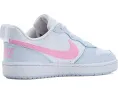 Кроссовки Nike Kids Court Borough Low Essential+ с кожаным верхом и водоотталкивающей пропиткой