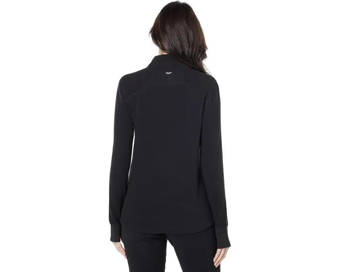 Свитер Hot Chillys La Montana с молнией на четверть и отверстиями для большого пальца