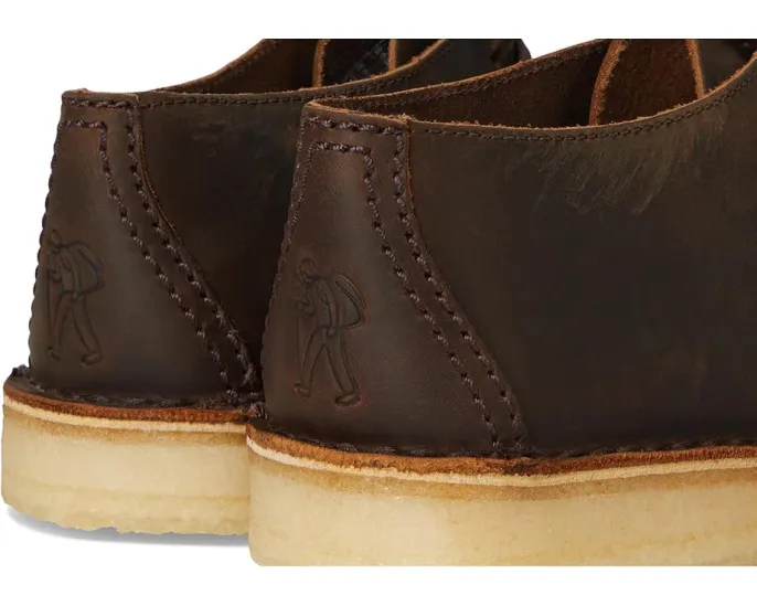 Clarks Desert Trek классические замшевые ботинки с подошвой из натурального крепа