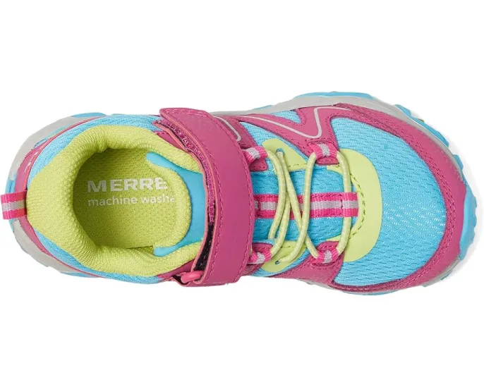 Детские кроссовки Merrell Trail Quest Washable ягодно-лаймовые
