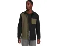 Рубашка L.L.Bean Signature 1933 из замши с длинным рукавом и смешанными материалами