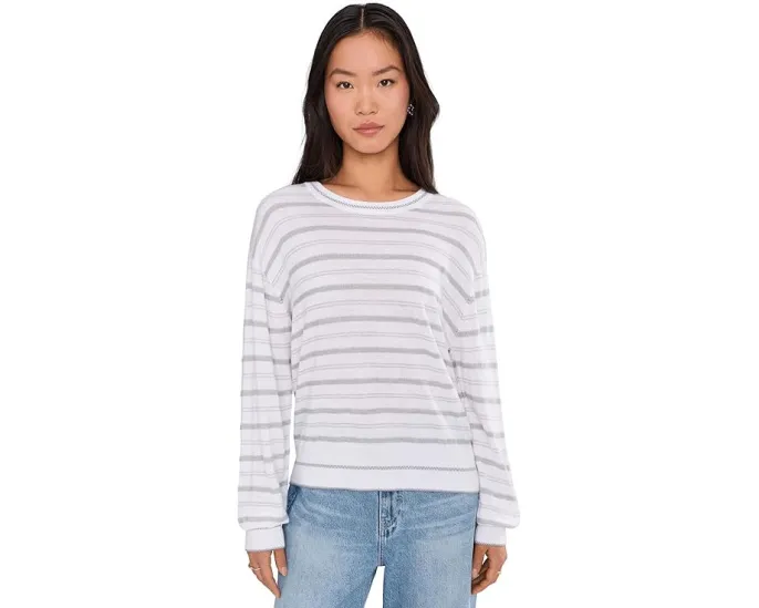 Свитер Splendid Finn с разноцветными полосками и длинными рукавами