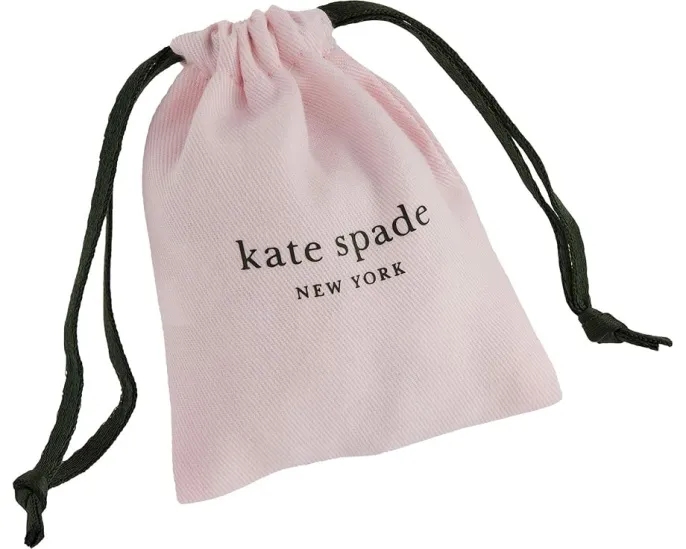 Серьги-гвоздики Kate Spade New York My Love в форме сердца со вставкой