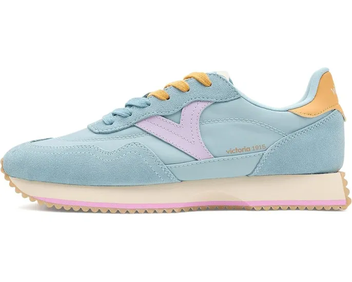 Кроссовки Victoria Cosmos из замши с двойной шнуровкой