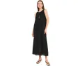 Платье макси Woven Plisse Maxi Dress от Eileen Fisher с текстурой плиссе