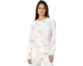 Толстовка Garden Hearts Floral от P.J. Salvage с цветочным принтом бежевого цвета