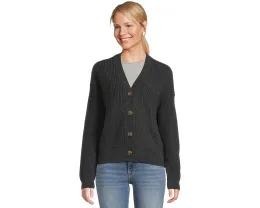 Короткий кардиган PACT Luxe Knit Cropped с V-образным вырезом