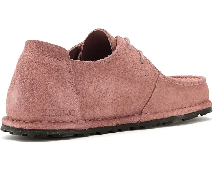 Мокасины Utti Lace Up из замши со стелькой Deep Blue от Birkenstock