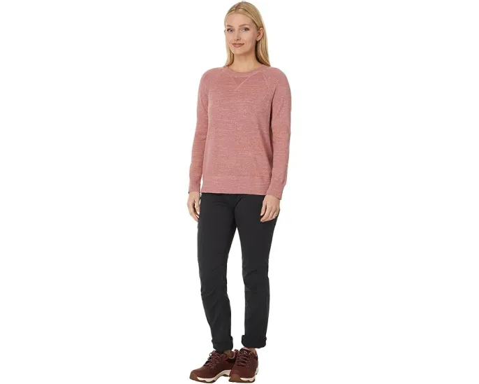 Свитер L.L.Bean Organic Cotton Slub с круглым вырезом и длинным рукавом