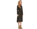 Платье миди Signature Camp Flannel Midi Dress L.L.Bean