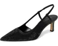 Туфли MICHAEL Michael Kors Alora Mid Sling с узором из зебрового страз и ремешком на щиколотке