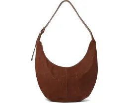 Сумка Madewell Hobo из мягкой замши с откидной крышкой и двумя отделениями