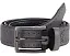 Johnston & Murphy XC4 Perfed Edge Belt из кожи с пряжкой под темный металл