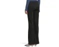 Черные джинсы 7 For All Mankind Dojo Tailorless с расклешенным низом