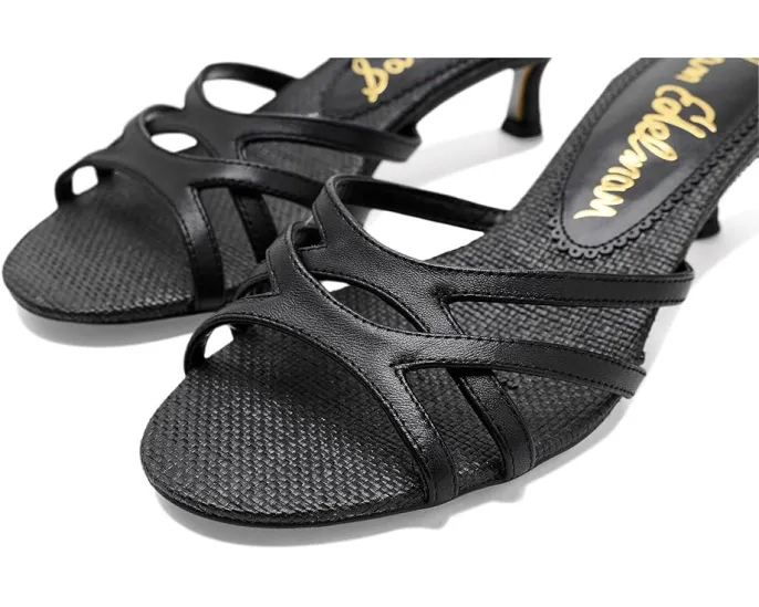 Туфли Sam Edelman Camille на низком каблуке kitten с открытым носком