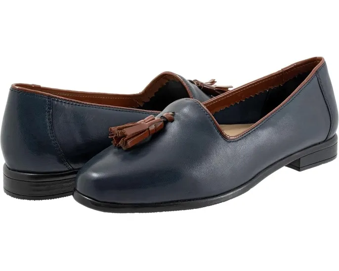 Лоферы Trotters Liz Tassel с кисточкой и миндалевидным носком