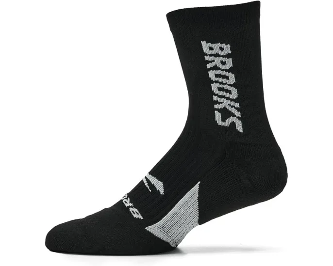 Носки Brooks Ghost Crew с поддержкой свода стопы и принтом тай-дай