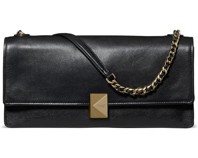 Мягкая сумка через плечо Kate Spade New York Deco из мелкозернистой кожи