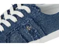 Кроссовки Lauren Ralph Lauren Janson Frayed Denim с потертым денимом и вулканизированной подошвой