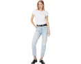 Футболка Madewell Supima Rib Tee с ребристым трикотажем и круглым вырезом