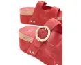 Сандалии Halo Platform Footbed с пряжкой на танкетке от Kate Spade New York