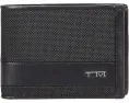 Tumi Alpha Double Billfold кожанный бумажник с двумя отделениями